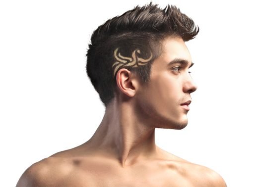 Trafaretai plaukams LABOR PRO ,,HAIR TATOO'' - Image 5