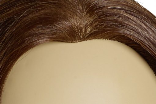 Manekeno galva 100% natūraliais plaukais RITA, 20cm