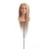 Konkursinė manekeno galva 100% natūraliais plaukais DENISE, 70cm