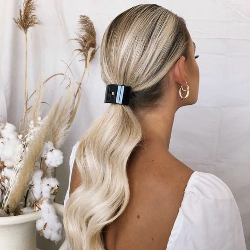 BALMAIN HAIR plaukų gumytė / Elastique pour Cheveux Black - Image 3