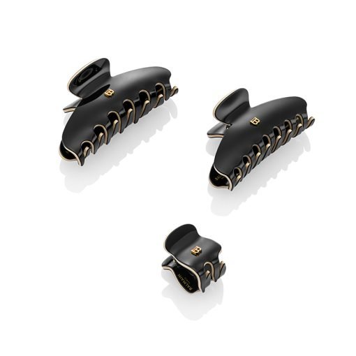 BALMAIN HAIR plaukų segtukas / LE Pince a Cheveux XS Black/White SS23 - Image 3