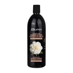 Šampūnas su aktyvia anglimi ir kamelijos ekstraktu URBAN BLUMIN,  1000 ml