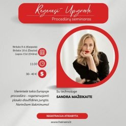 Regenesi plaukų terapijos seminaras (birželio mėnesių datos)